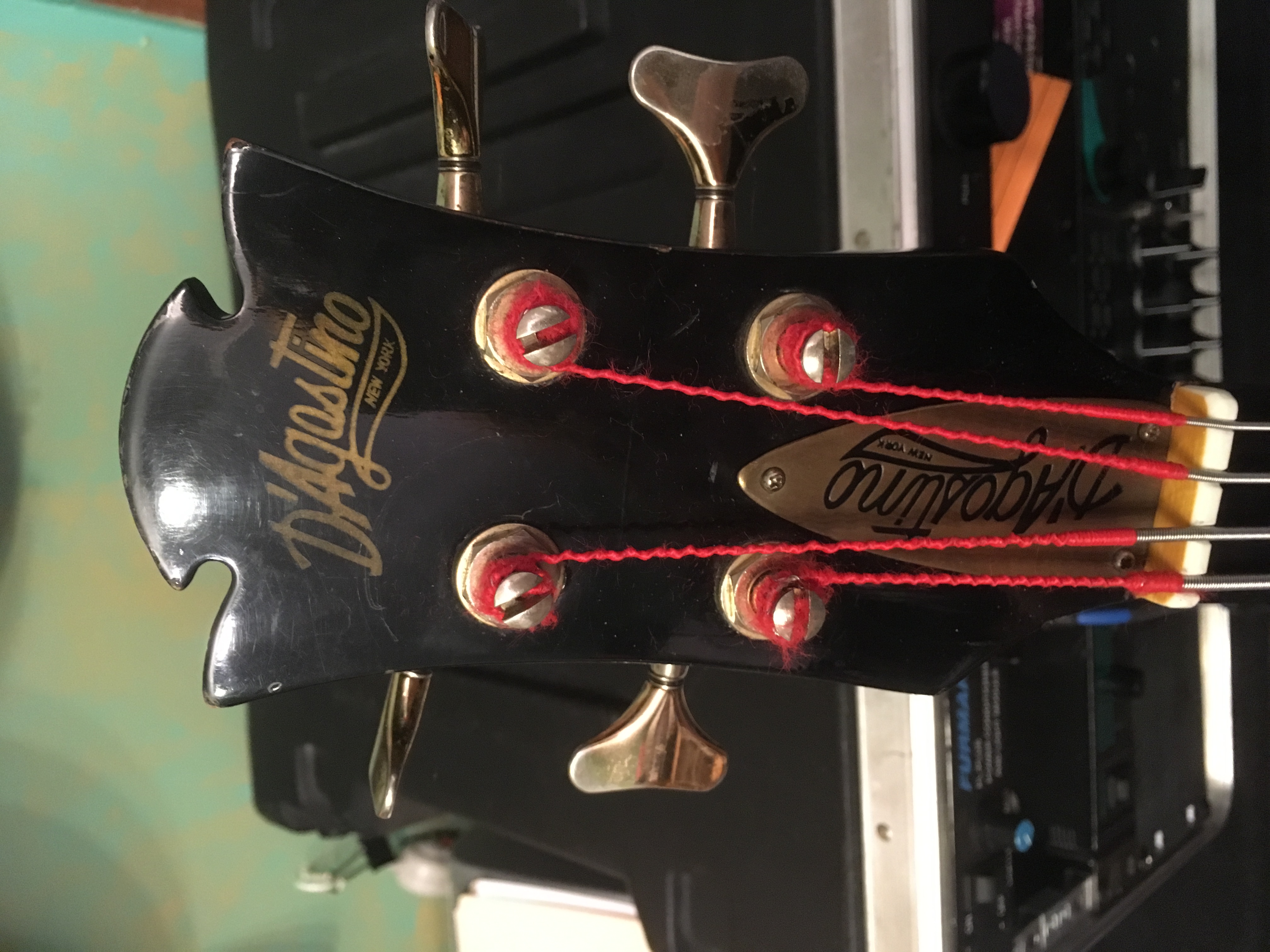 A previous owner pulled the original pups and dropped in Jackson. Matt, my student and the new owner of this bass, decided the Jackson pups were keepers to ...